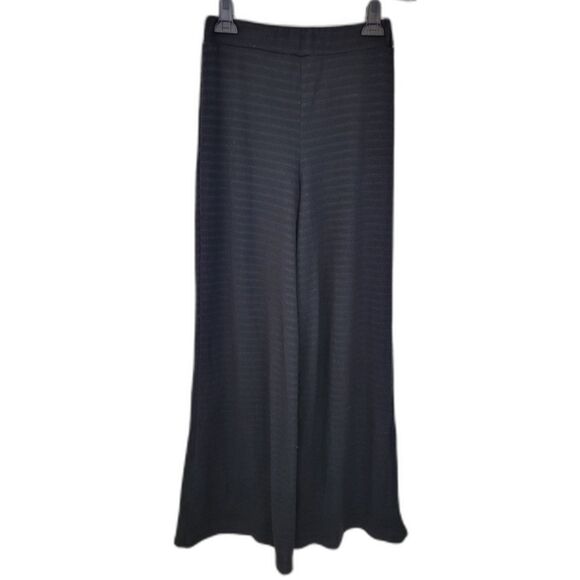 Lulu's Pants - Lulu's Blissful Beginnings Black Wide-Leg Lounge Pants